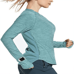 baleaf Women's Long Sleeve Running Shirts Quick Dry Lightweight Pullover Workout Tops Athletic T-Shirts Moisture Wicking